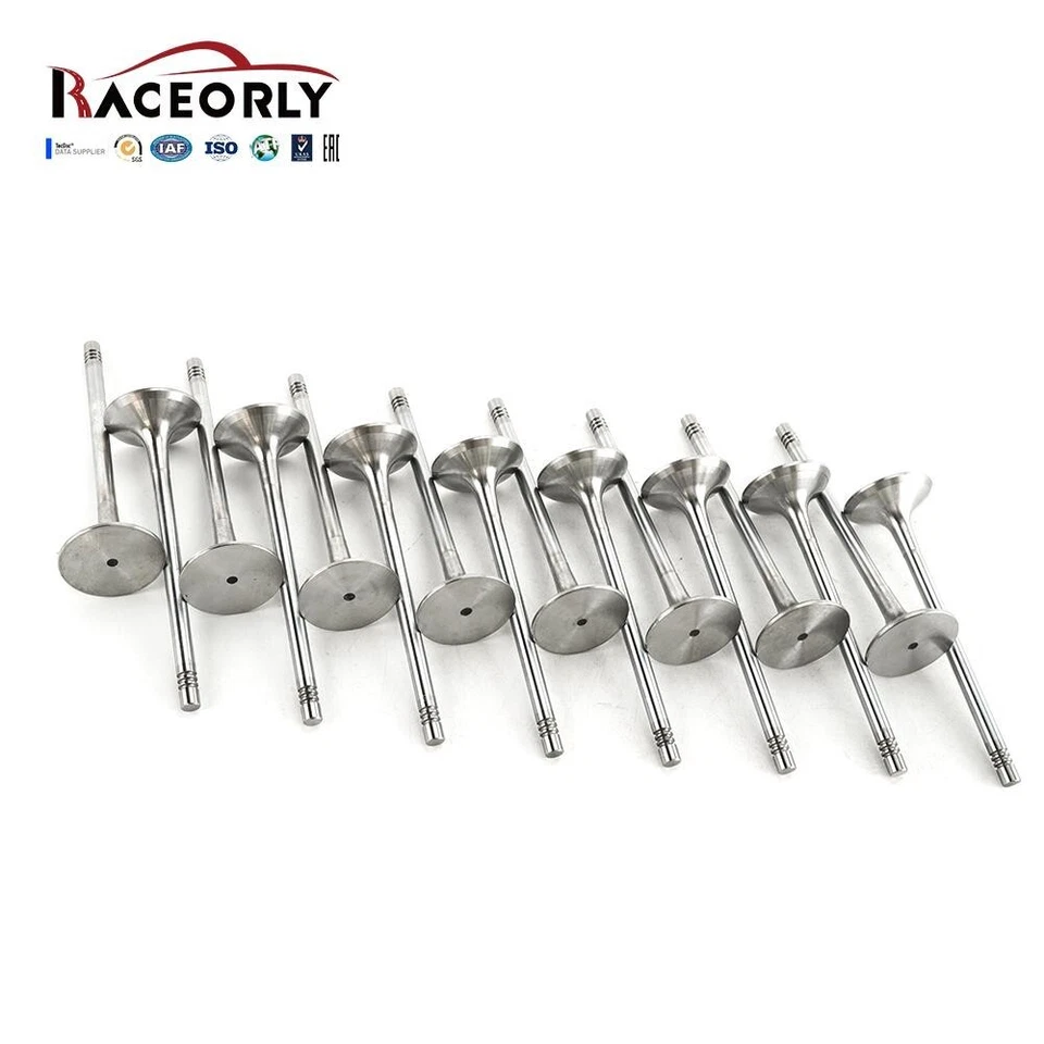 RACEORLY 32* Intake Exhaust Valve For Mercedes-Benz G500 S500 GL550 M273 5.5L Foto 3 de 4