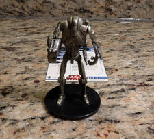 WOTC Star Wars Miniatures - B3 Ultra Battle Droid 4 w/ Card