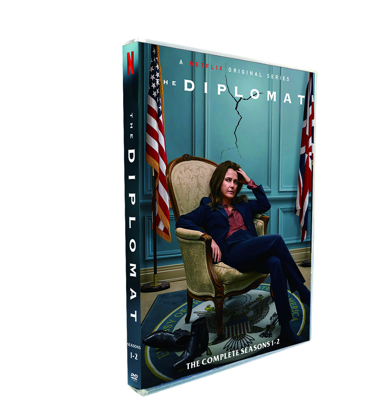 The Diplomat seasons 1-2 （4DVD TV Series） All Region English Audio