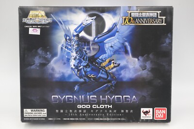Bandai Saint Seiya Cygnus Hyoga God Cloth 10th Anniversary US Seller