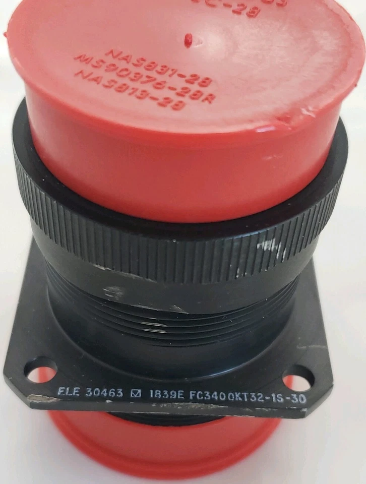 Electrical Receptacle Connector, PN: FC3400KT32-1S30, NSN: 5935-01-389-1165 - Image 2 of 4