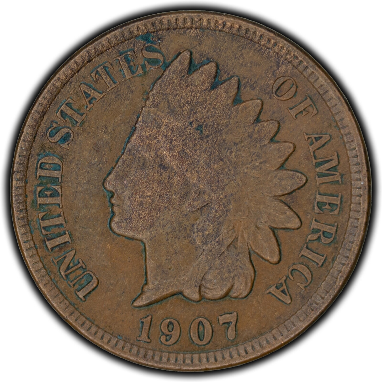 United States 1907 1 Cent Indian Head Penny Coin | eBay