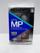 Sony 8mm Blank Sealed Videocassette - P6-120MP