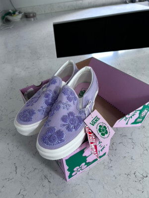 Vans Classic Slip-On x EM on Holiday shoes size UK rare UK