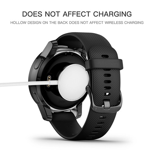 Smartwatch Placage Cadre de Protection Coque TPU Housse de Protection d'écran pour Garmin - Photo 2/9