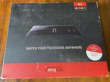 Sling Media Slingbox AV SB240-100 Streamer Digital Stream In Box Exc Condition