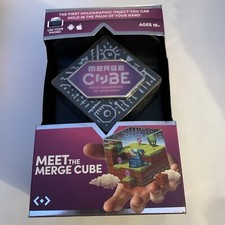 Merge Cube Hold Holograms in Your Hand Virtual Game Toy for IOS Android Tablet