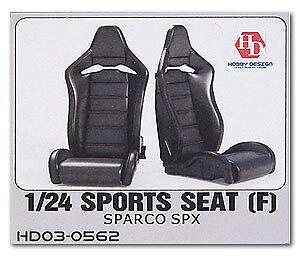Hobby Design 1/24 Sports Seat F Sparco Spx Bucket Hd03-0562