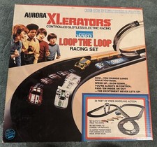 1974 Aurora XLerators Loop the Loop Racing Set   Box  Track Only