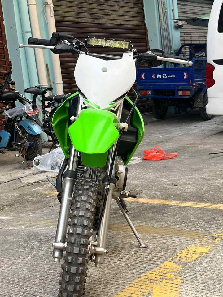 Dirt Bike LED Headlight Light Bar Kit For Honda CRF110 CR250 CRF250R CRF450R - Image 3 of 4