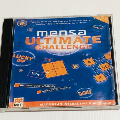 Mensa: Ultimate Challenge: Windows by Palgrave Macmillan (CD-ROM, 1997) - Picture 2 of 6