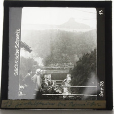 Photo Plate Circa 1920-1930 Glass Positive Glass Slide 8.5cm X 8.5cm