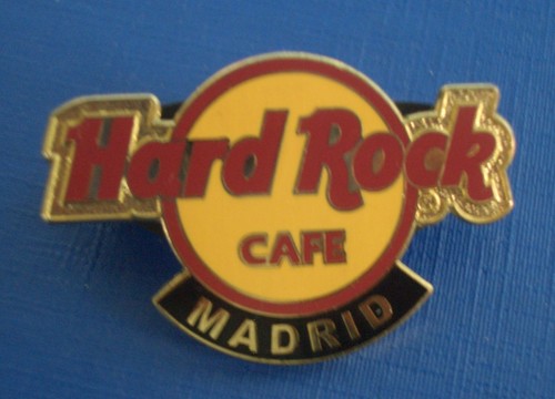 HRC Hard Rock Cafe Madrid Logo New Style 4LC NEW - Picture 2 of 3