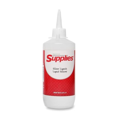 Clear Glue Craft Fabric Floral Adhesive Liquid Silicone  8.5oz 250ml Dries Clear