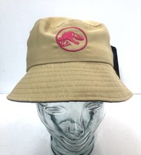 JURASSIC WORLD Kids Youth Size OSFM Wide Brim Khaki Bucket Hat