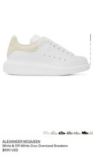 ALEXANDER McQUEEN  Oversize Sneaker Size 40.5