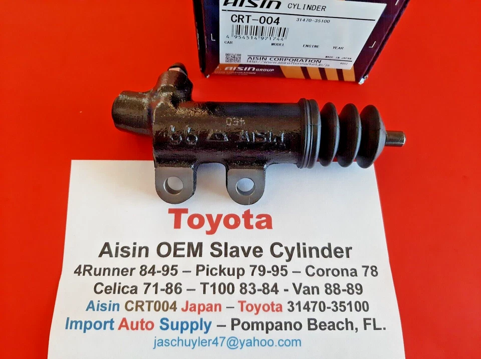Toyota 4Runner  84-95, Pickup 79-95, T100 93-94, Van 88 OEM Aisin Slave Cylinder - Image 4 of 4