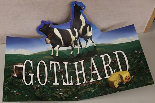 Gotthard Made In Switzerland - Live In Zürich Blue Pop Up Vinyl LP Record - Picture 3 of 3