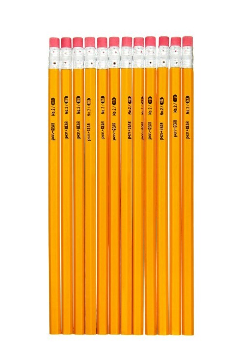 New LOT OF 2 Pen Gear Brand No.2 Wood Pencils 12 ct (24 total