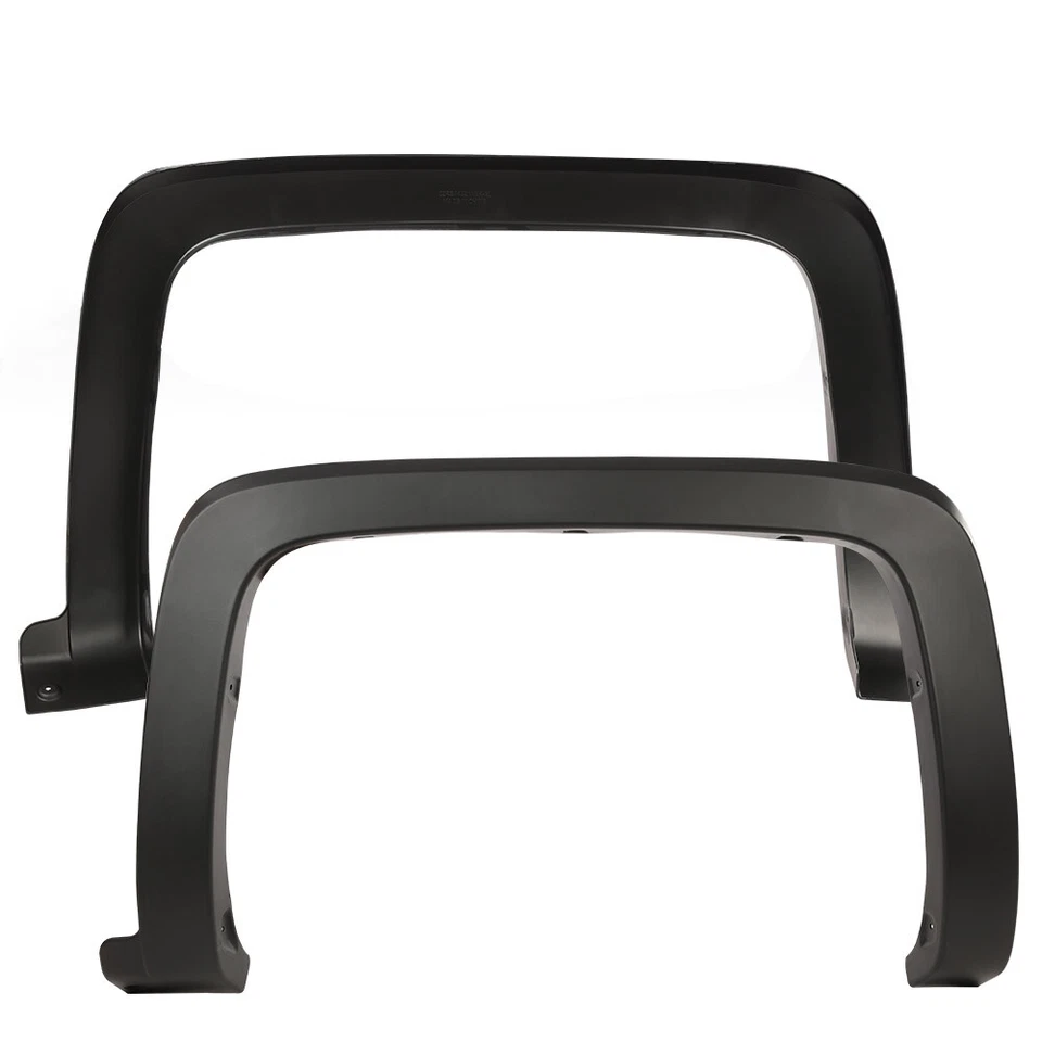 4PC Factory Style Fender Flares Fit For 2014-2019 Chevy Silverado 1500 2500 3500 Foto 4 de 4