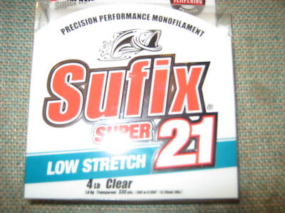 330 yd 4lb clear suffix 21