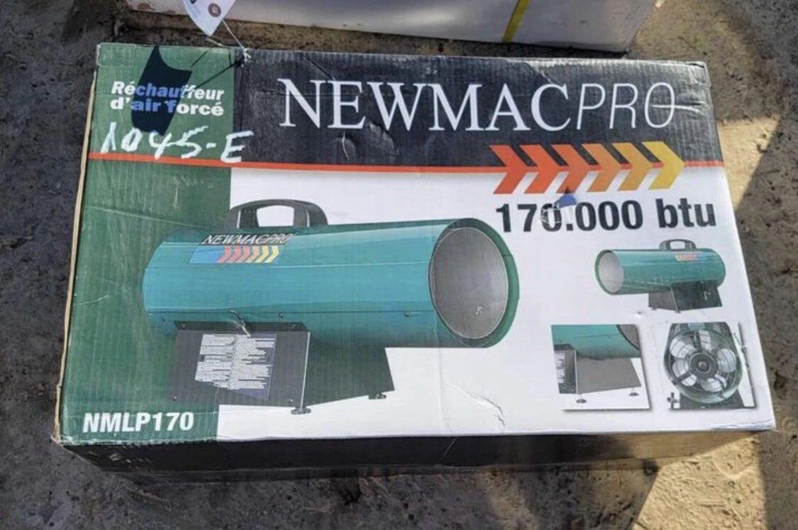 Newmac Portable Forced Air Heater, 170,000 BTU - Diesel, Kerosene | eBay
