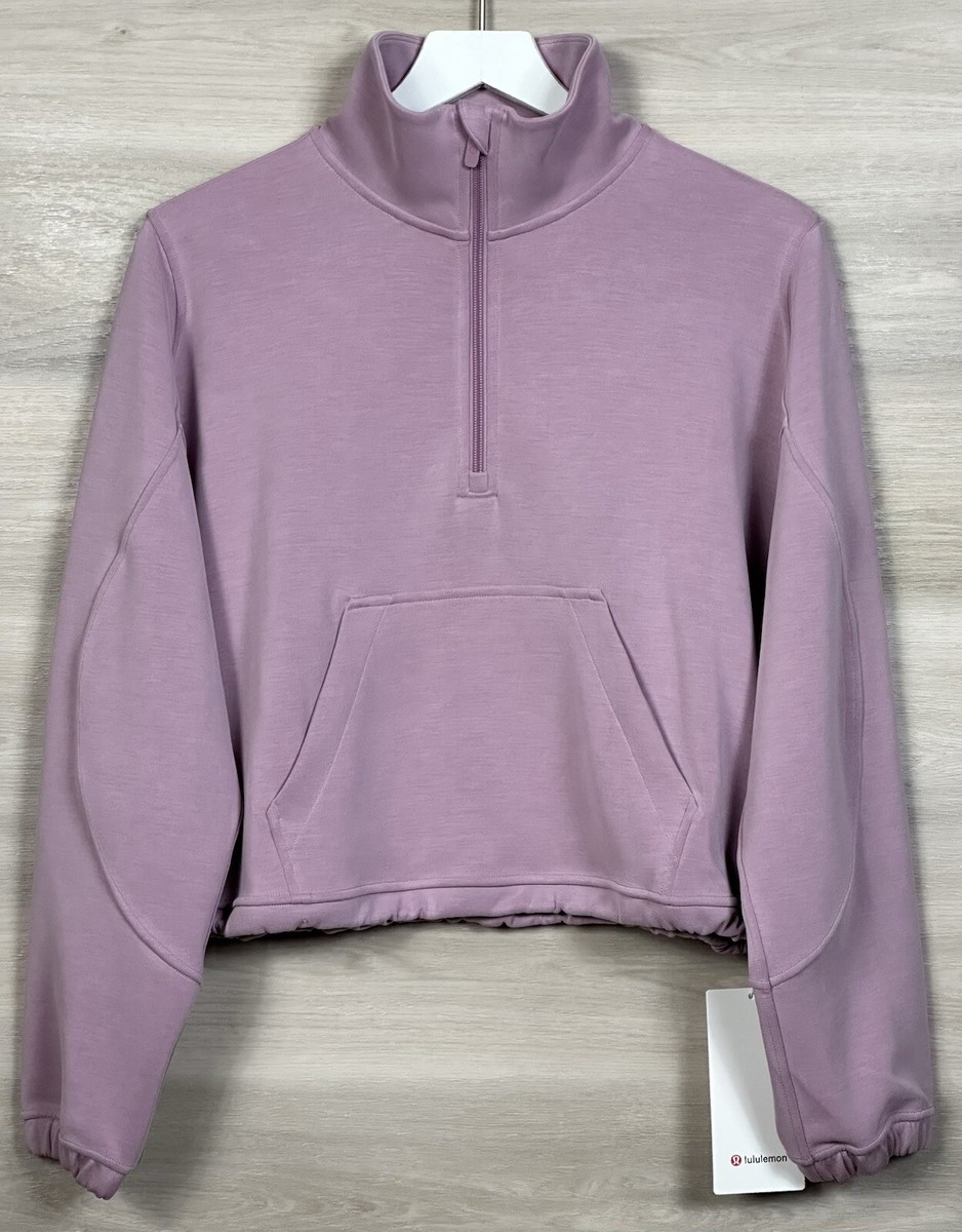 Lululemon Brushed Softstreme Half Zip Pullover Size 8