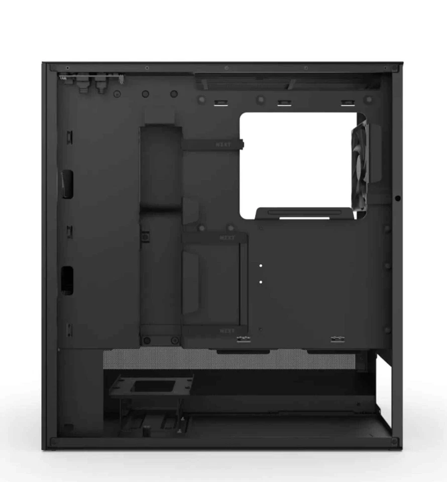NZXT H5 Flow 2024 Midi Tower ATX Gehäuse schwarz mit Sichtfenster - Bild 3 von 4