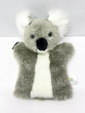 CA Australia Brand Koala Hand Puppet Plush Gray White