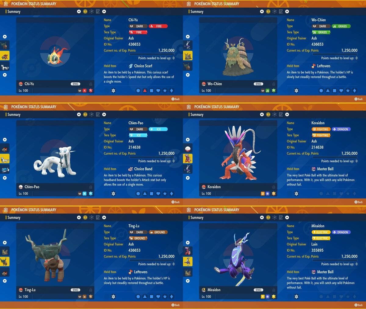 6IV KORAIDON + MIRAIDON Legendary BUNDLE 🚀 Pokemon SCARLET and