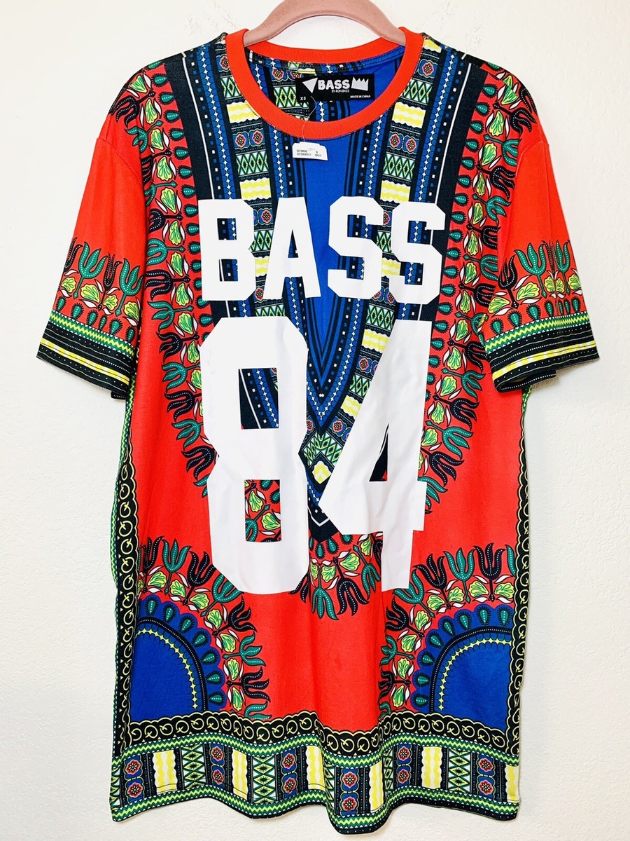 NEW XS Bass by Ron Bass 84 Geometric 90s Inspired Multicolor Urban