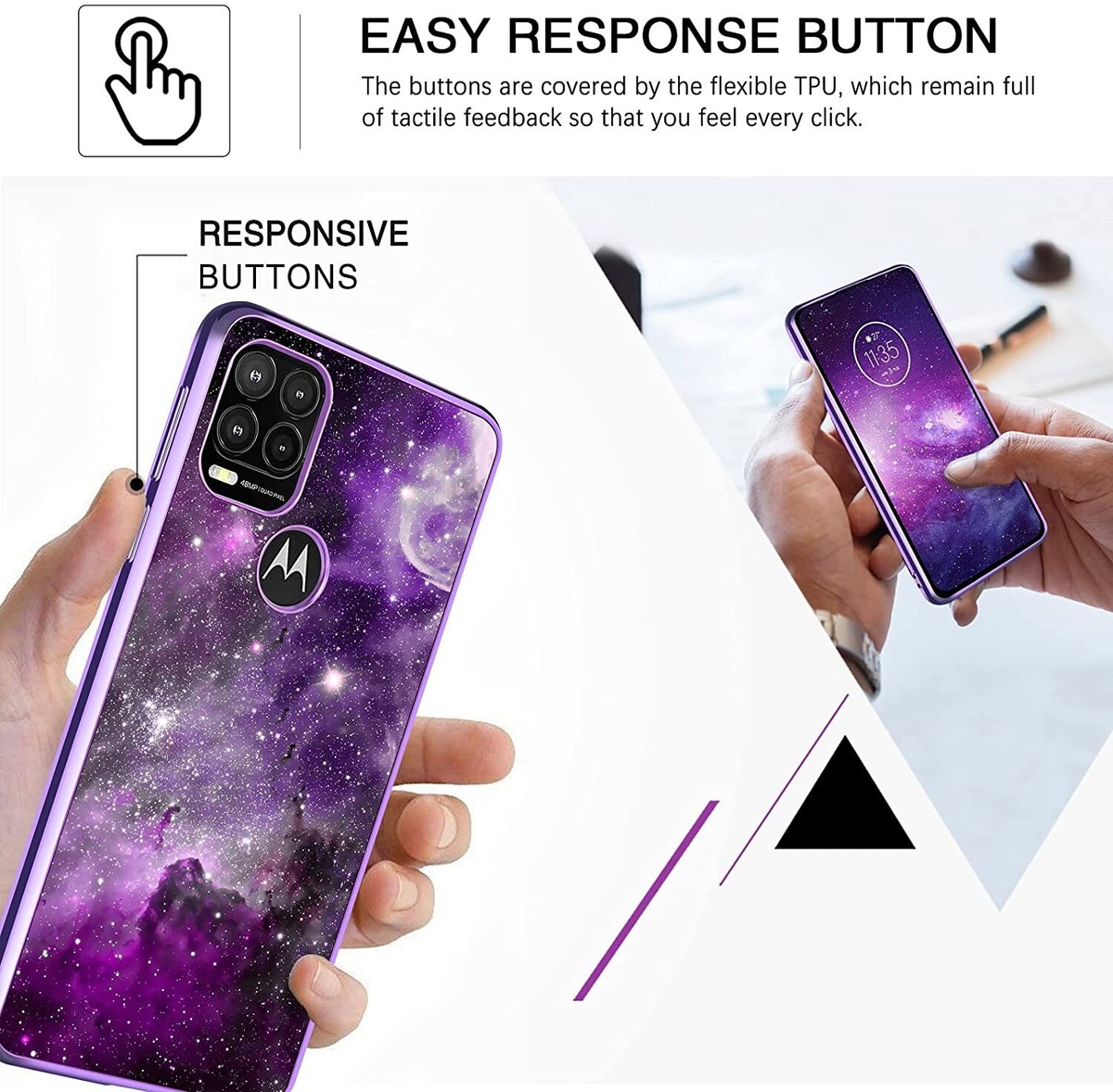 BENTOBEN Glow In The Dark Case For Motorola Moto G Stylus 5G 2021 2025 Models 886189