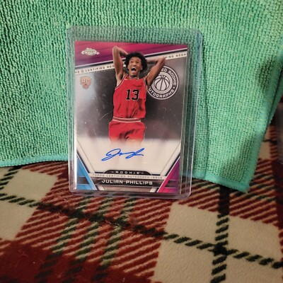 2023-24 Topps Chrome - Certified Rookie Autographs #CRA-JP Julian Phillips (AU,