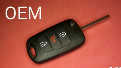 Re-Case GENUINE OEM Kia Sportage Remote Flip Key 3B -  NY0SEKSAM11ATX (SL)