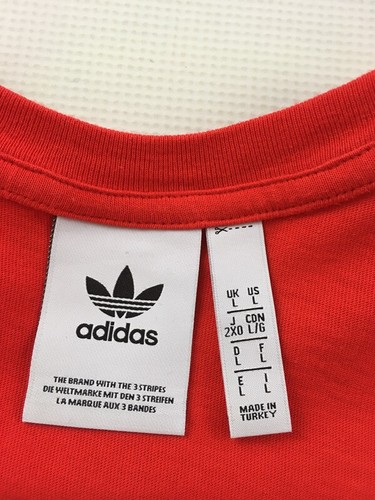 Spanien España 2020 Adidas Originals Tee T-Shirt 3-Streifen Trikot Camiseta Rot L - Bild 9 von 10