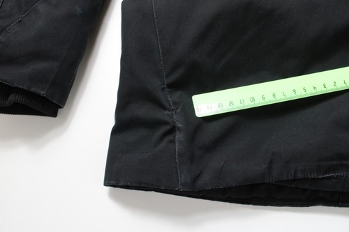 G-Star Jacket Ladies Small Zip Hood Padded Medium Long Black - Picture 12 of 18