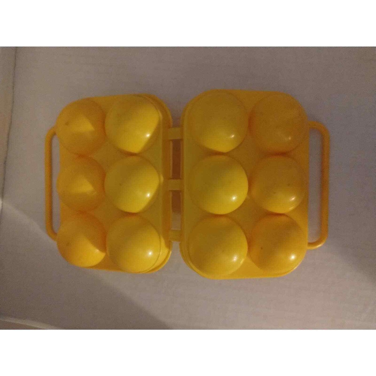 Yellow 3073 6 Egg Plastic Holder | eBay