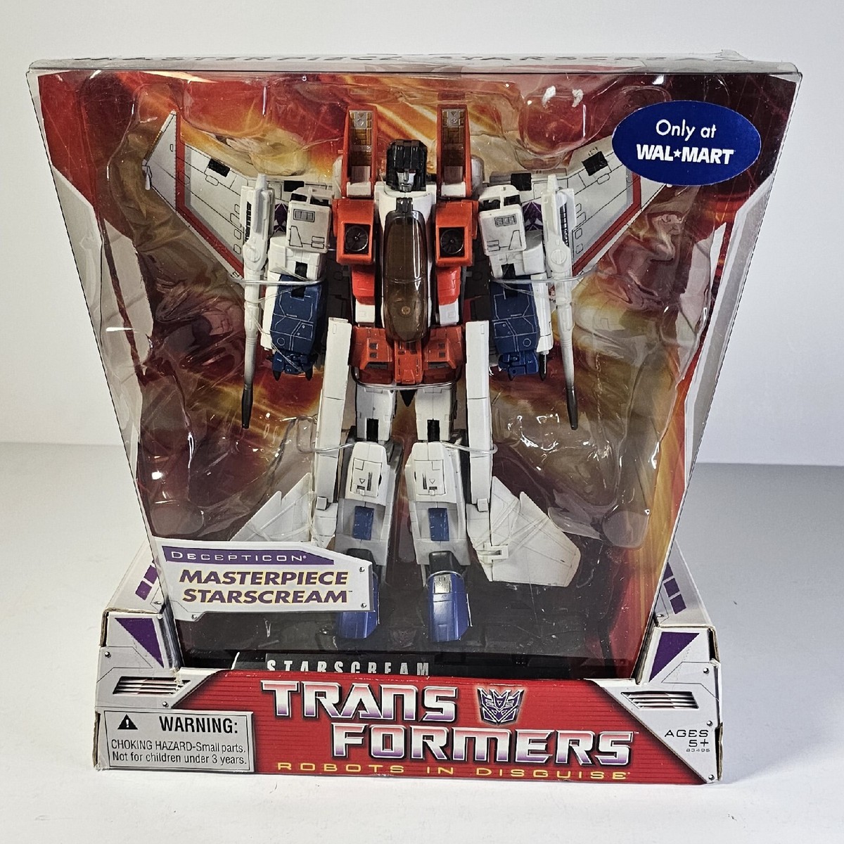 Hasbro Transformers G1 Masterpiece Starscream Wal-Mart Exclusive