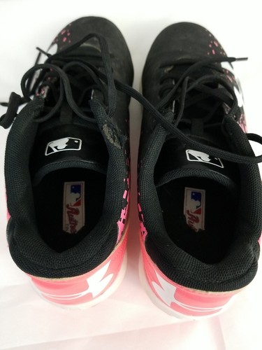 Under Armour Baseball Cleats Shoes Youth 5.5Y Pink & Black 1278754-064 Great ๐ - Picture 12 of 12
