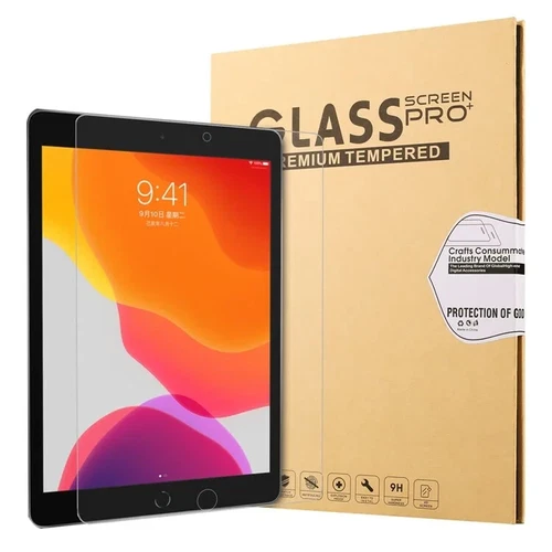 Screen Protector for iPad 10.2 2021 2020 2019 Anti-Scratch Dust-Proof 2.5D Arc E