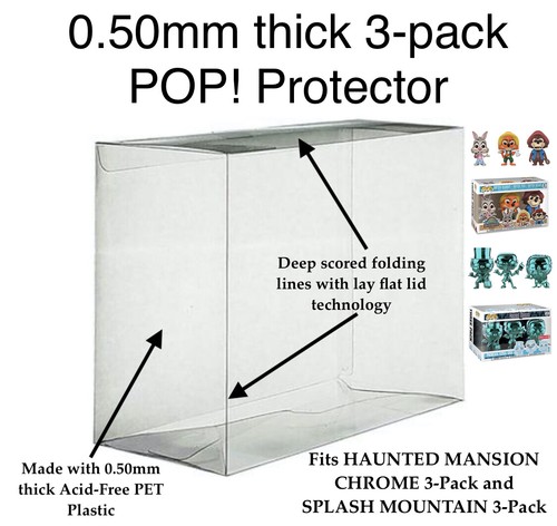 Funko POP! Pacchetto protezioni da collezione - Costruisci il tuo pacchetto TUTTI 0,50 mm di spessore! - Foto 21 di 149