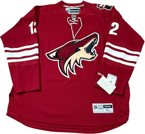 PAUL BISSONNETTE BIZNASTY SIGNED ARIZONA COYOTES REEBOK JERSEY BAS COA BP70104 - Picture 4 of 5