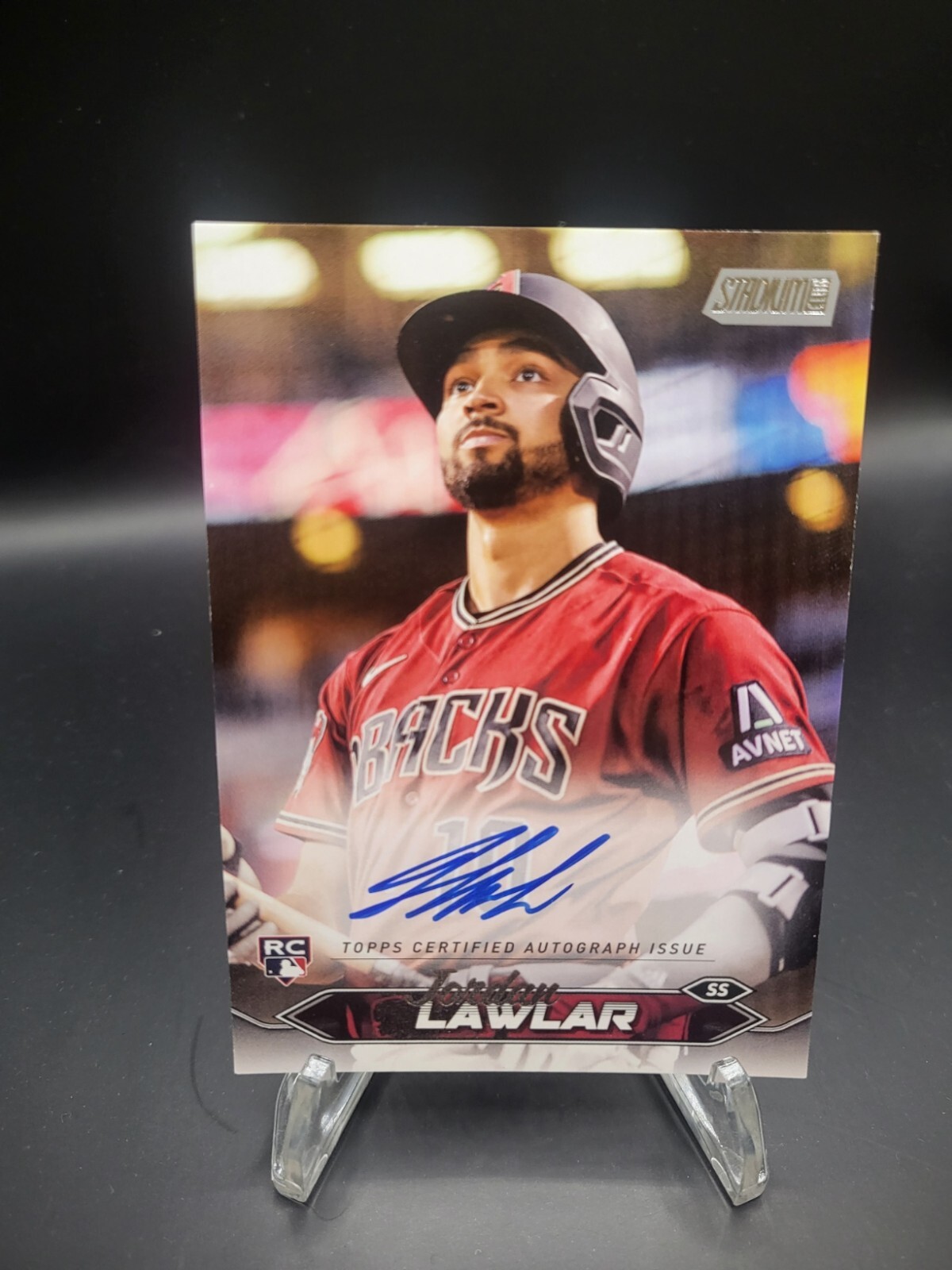 2024 Topps Stadium Club - Autographs Jordan Lawlar #SCBA-JL (AU, RC)