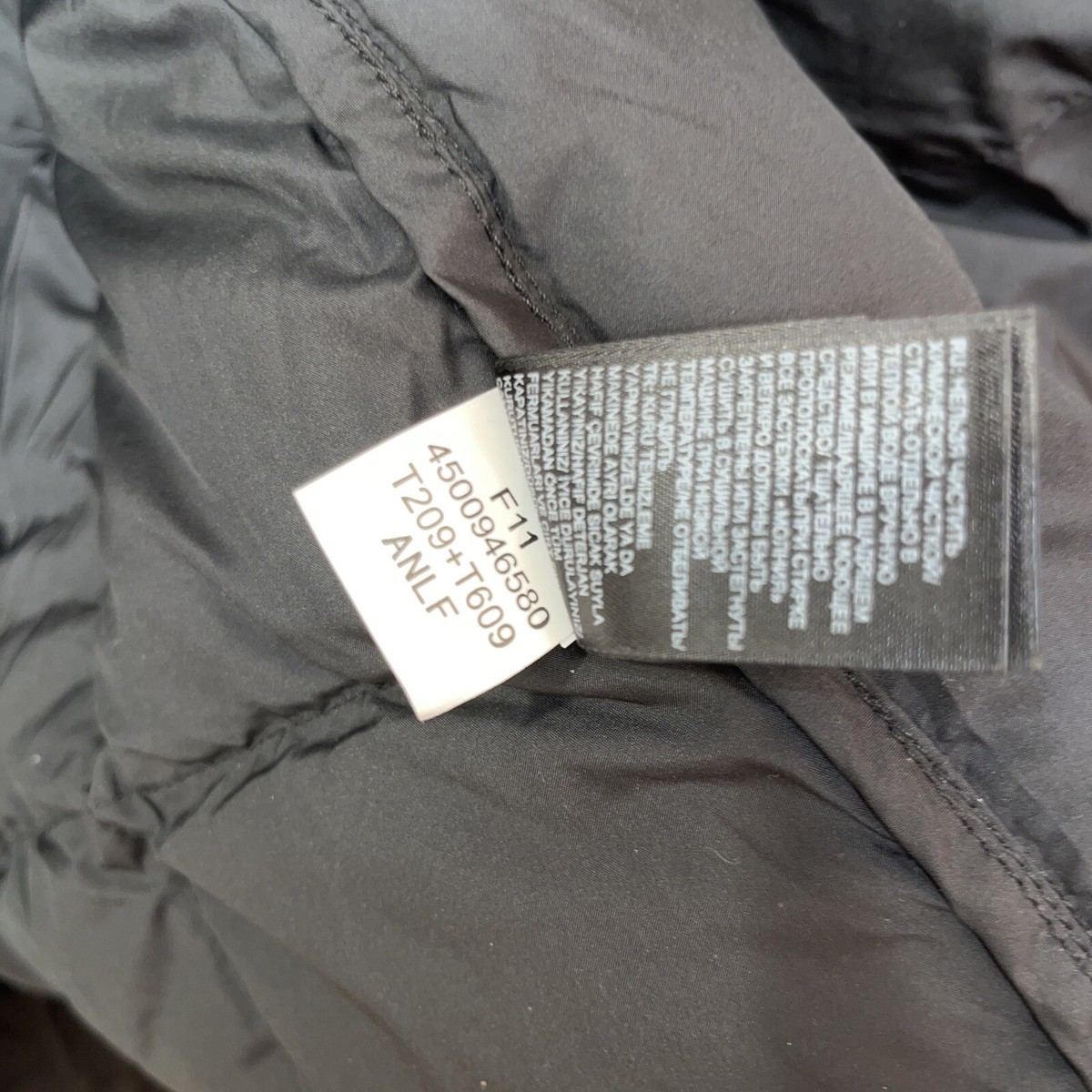 THE NORTH FACE 600 DOWN HOODED QUILT PUFFER LONG KNEE Black THE NORTH FACE 600 DOWN HOODED QUILT PUFFER LONG KNEE Black