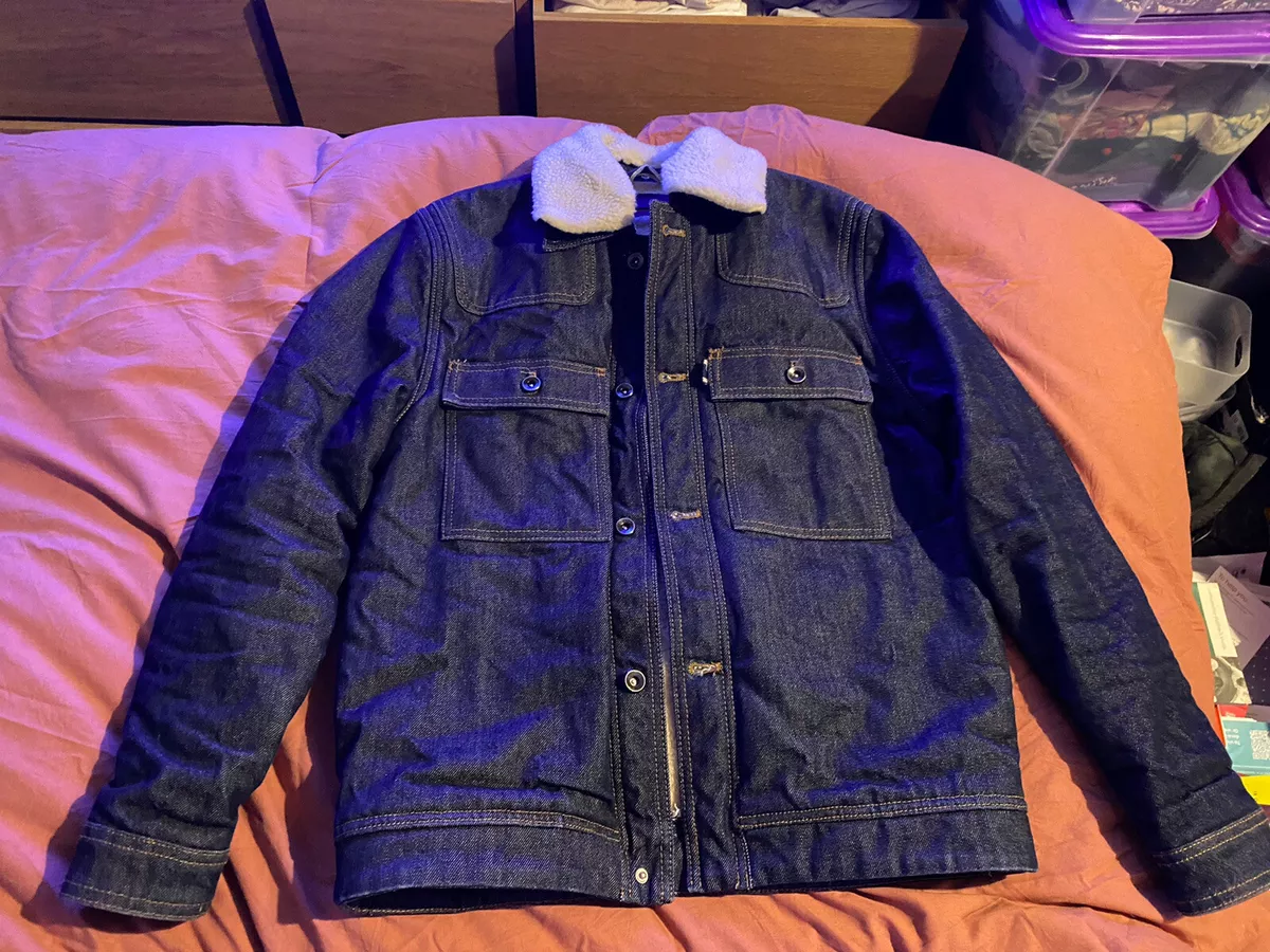 Selvedge sherpa best sale jacket