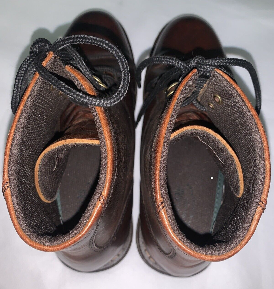 Eastland HIGH Fidelity Dark Brown Leather Ankle Boots Almond  display picture 3