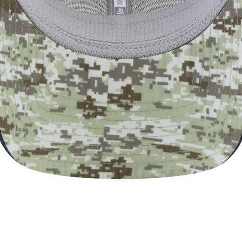 DENVER BRONCOS NEW ERA SALUTE TO MILITARY SERVICE 3930 STRETCH FIT CAP SMALL MED - Picture 3 of 4