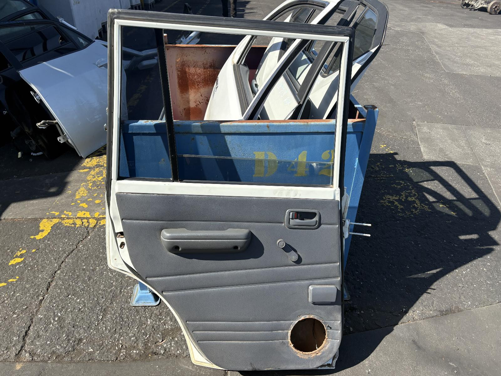 Toyota Landcruiser Left Rear Door Trim HZJ80 05/1990-03/1998