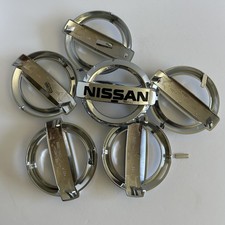 Silver Front Grille Emblem Nissan 15-19 Versa 07-13 Altima Logo Badge Brkn Pin