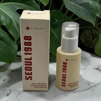 K-SECRET SEOUL 1988 Serum Retinal Liposome 2% + Black Ginseng 30mL K-Beauty